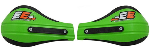 Enduro Engineering Evolution 2 Green/Silver Hand Shields (51-229)