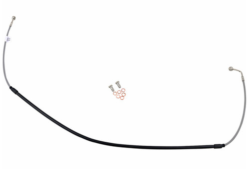 GBrakes Braided Stainless Steel Front Brake Line (FK003D187-1)