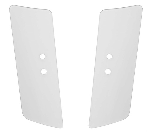 Memphis Shades Clear Ghost Fork Wing Air Deflectors (MEM5804)
