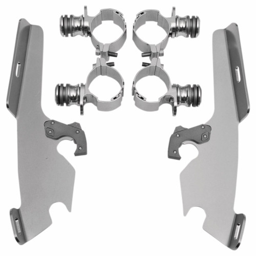 Memphis Shades Trigger-Lock Polished Aluminum Mount Kit (MEM8982)