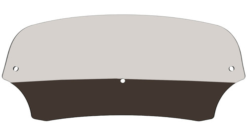 Memphis Shades Batwing 5" Solar Windshield (MEP8509)