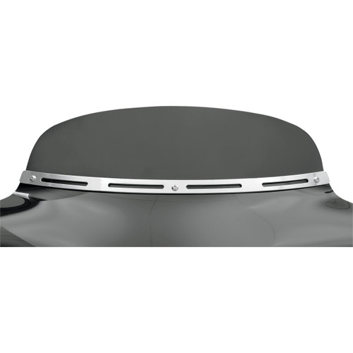 Memphis Shades Windshield Accessory Stainless Steel-Slotted Fat-Style (MEM0911)
