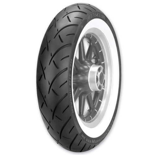 Metzeler ME 888 Marathon Ultra Whitewall Rear Tire MT90B16 (2408200)