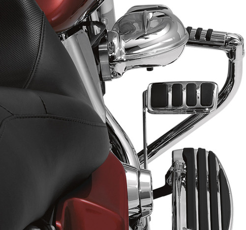 Kuryakyn Extended Rear Brake Pedal Pad | Chrome (4456)