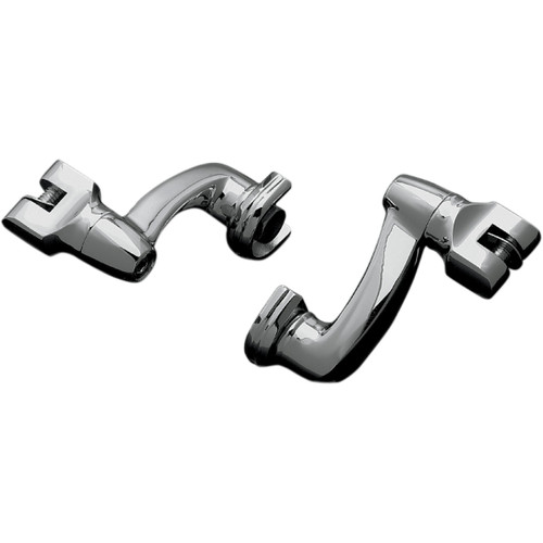 Kuryakyn Longhorn Offset Peg Mounts for use w/Magnum Quick Clamp Only (8016)