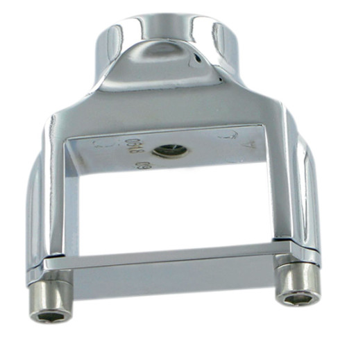 Kuryakyn Curved Side License Plate Mount Chrome (3186)