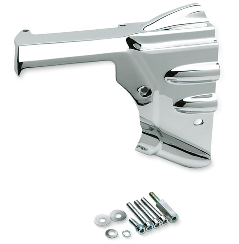 Kuryakyn Chrome Oil Line Cover/Transmission Shroud (8201)
