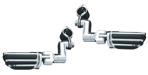 Kuryakyn Offset Highway Pegs Pilot Pegs w/Offsets & 1.25" Clamps (4436)