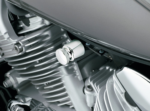 Kuryakyn Marquis Chrome Choke Cable Knob Cover (2009)