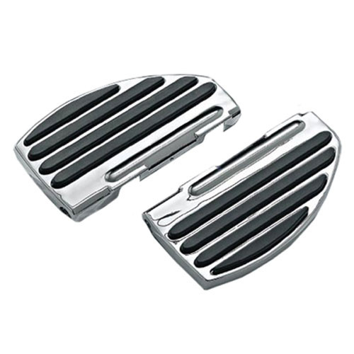 Kuryakyn ISO Passenger Chrome/Black Floor Boards (7906)
