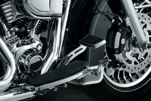 Kuryakyn Extended Girder-Style Chrome Rear Brake Pedal (1027)