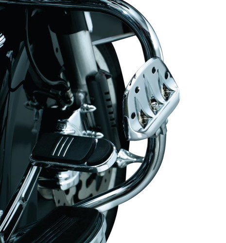 Kuryakyn Premium Mini Chrome Floorboards with Male Mount (4392)