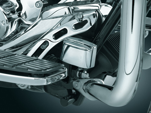 Kuryakyn Rear Brake Chrome Master Cylinder Cover (9128)