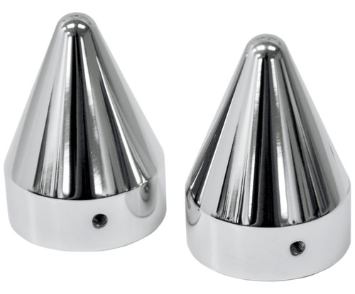 LA Choppers Chrome Axle Cap Spikes (LA-7811-00)