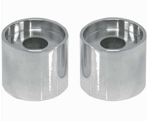 LA Choppers Chrome 1" Riser Extension for 1.25" Handlebars (LA-7414-01)
