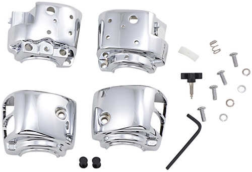 Kuryakyn Chrome Left & Right Switch Housings (7808)