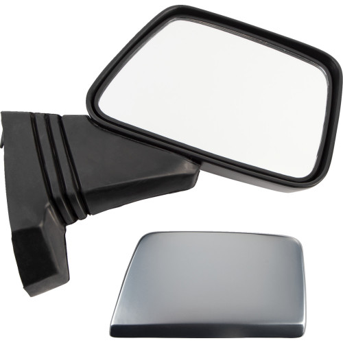 Parts Unlimited Right Mirror | Black | '84-87 Honda GL1200 Gold Wing (DS-302080)