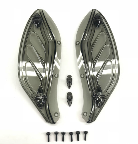 Kuryakyn Dragon Wing Air Deflectors Smoke (1108)