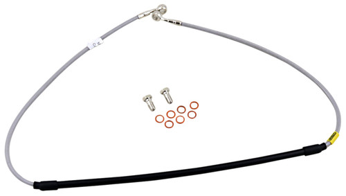 GBrakes Braided Stainless Steel Front Brake Line (FK003D481-1)