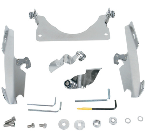 Memphis Shades Fats/Slim/Fairing Trigger-Lock Polished Mounting Kit (MEK1920)