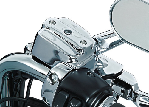 Kuryakyn Brake & Clutch Dress-Up Cover Kit | Chrome | Dyna/Softail (9126)
