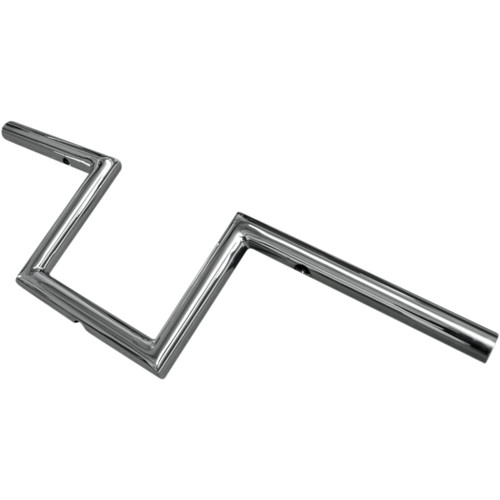 LA Choppers 1" Old School Narrow Z Chrome Handlebar w/6" End Rise (LA-7380-06)