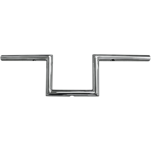LA Choppers 1" Old School Narrow Z Chrome Handlebar w/6" End Rise (LA-7380-06)