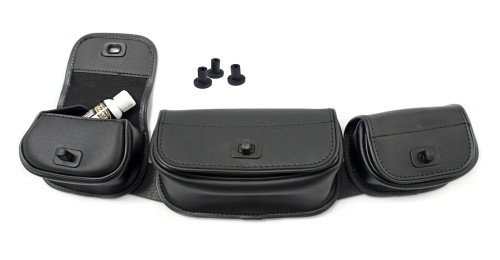 Memphis Shades Windshield Accessory Windshield Tri-Pouch (MEM0938)