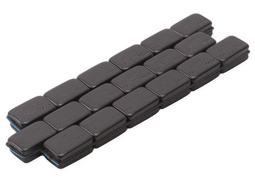 Motion Pro Steel Black Wheel Weights 72pc 1/4oz Weights/18oz Total (08-0455)