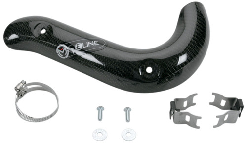 Moose Carbon Fiber Pipe Guard for Stock 4-Stroke Pipe (1861-0121)