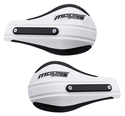 Moose Contour 2 Handguard Deflectors | White (0635-1561)
