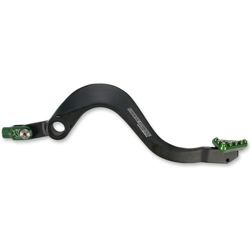 Moose Rear Brake Pedal Green (1610-0339)