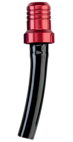 Moose Red Aluminum One-Way Vent Cap & Hose (0703-0262)