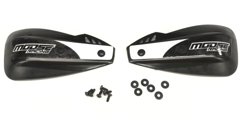 Moose Podium Black Handguard Shields for Pro Bend/Rebound (0635-1461)