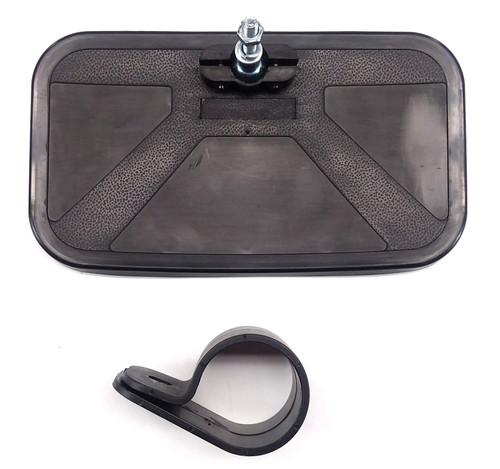 Moose Universal UTV Bar Mount Rear View Mirror 1.75" Clamp (0640-0386)