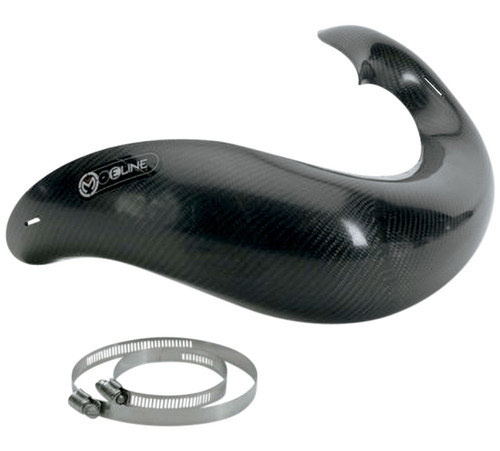 Moose Carbon Pipe Guard for Pro Circuit 2-Stroke Exhaust (1861-0128)