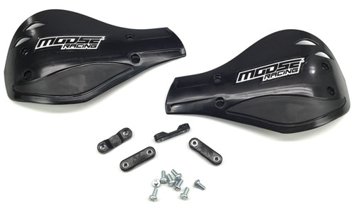 Moose Contour Hand Guard Deflectors | Black/Black (0635-0550)