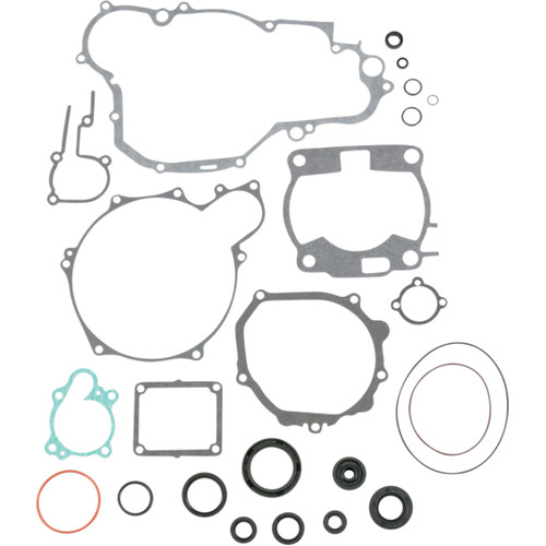 Moose Complete Engine Gasket Kit w/Oil Seals (M811663)