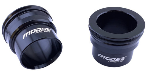 Moose Black Aluminum Front Wheel Spacers (0222-0560)