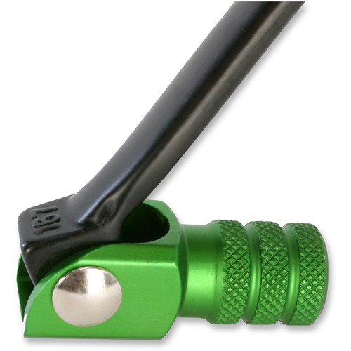 Moose Forged Aluminum Shift Lever w/Green Peg (1602-0839)