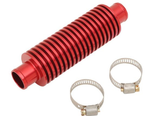 Moose In-Line Billet Cooler Red (1902-1081)