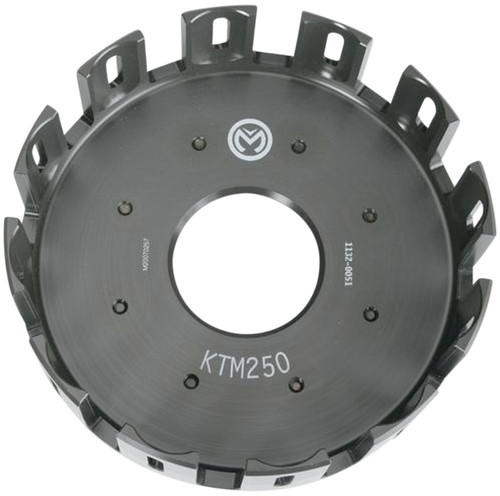 Moose Billet Anodized Aluminum Clutch Basket (1132-0051)