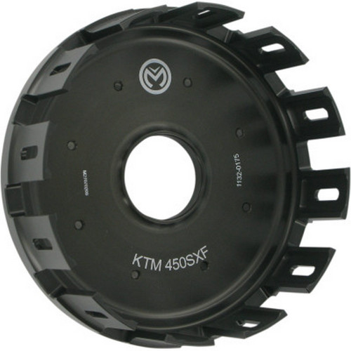 Moose Billet Clutch Basket w/Cushions (1132-0019)