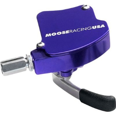 Moose Blue Aluminum ATV Thumb Throttle (M78-001)