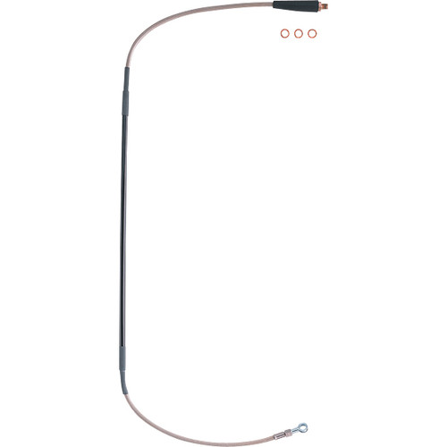 Moose Stainless Steel Braided Brake Line (MS01-1035)