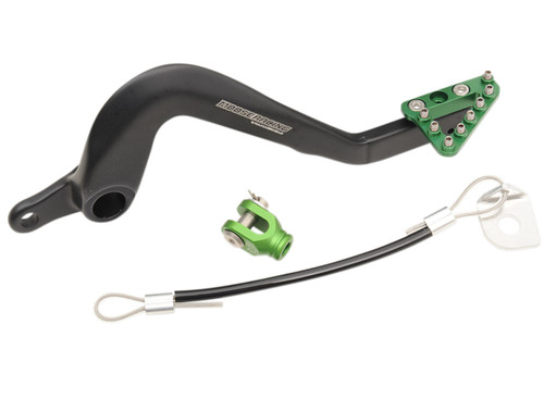 Moose Rear Brake Pedal w/Green Pedal (1610-0547)