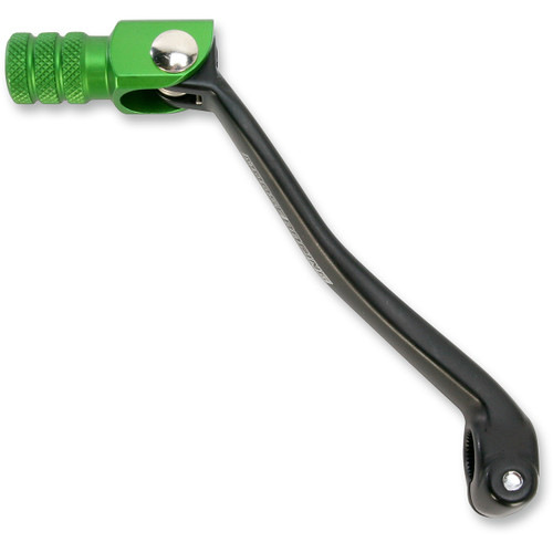 Moose Forged Aluminum Shift Lever w/Green Peg (1602-0841)