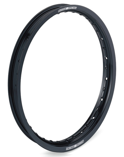 Moose Aluminum Black Front Rim 1.60" X 21 - 36 Hole (0210-0213)