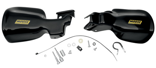 Moose ATV Black Plastic Handguards (0635-0195)