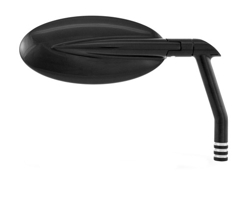 Performance Machine Vision Oval Black Mirror (0064-2029-BM)